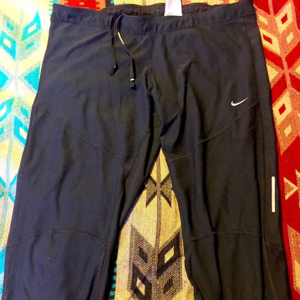 Nike running crops